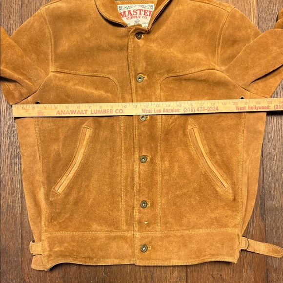 Master Supply Company Rough-out Heavy Suede Jacket - Picture 12 of 16